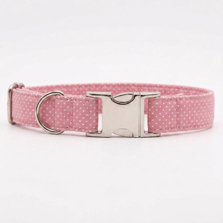 Collar Pink Polka Dots