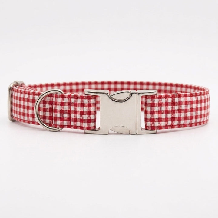 Collar Vichy Rojo