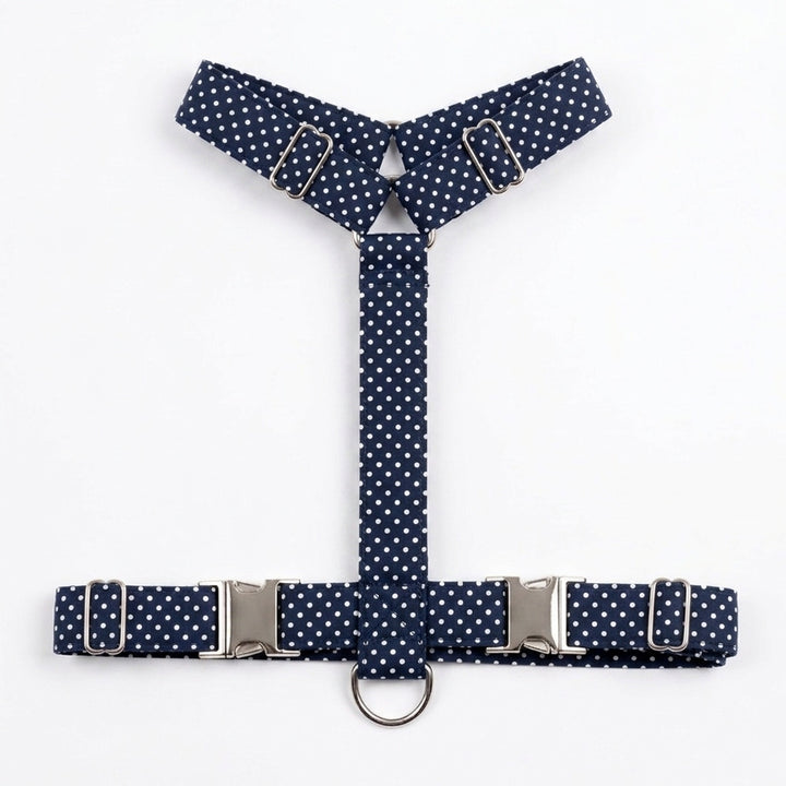 Arnés Navy Polka Dots